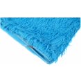 thumbnail image 4 of Elegante cojín de felpa para sofá, funda de cojín decorativa para la cintura (azul), 45 x 45 cm, 4 of 5