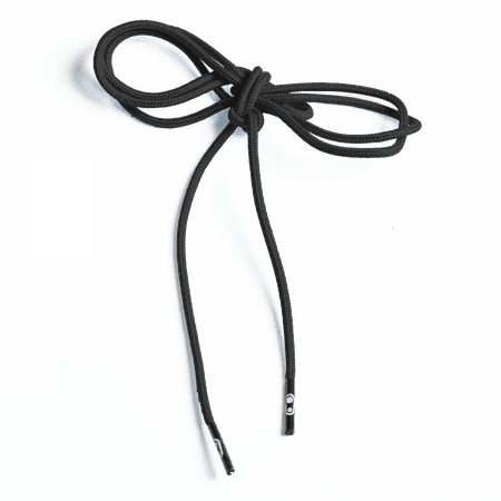 

Crankbrothers Unisex s Rounded Shoelaces Black L-XL