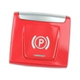 thumbnail image 2 of Terraxo Electronic Auto Hand Brake Button Parking Switch, Parking Brake Control Switch Accessory Parts, P Button Cover, for x1 Red, 2 of 8