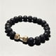 thumbnail image 2 of Pulsera de cuentas naturales de piedra volcánica mancuerna Europea y Joyería fina para hombres y mujeres, 2 of 5