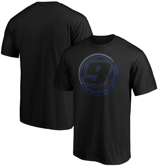 Men's Black Chase Elliott Stealth Pop Revive T-Shirt