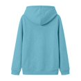 thumbnail image 5 of Shadoumai Girls Casual Zip Up Hoodie With Printed Design Kids Pullover Sweatshirt Soft Blend Long Sleeve Outerwear,Kids Hoodies, 5 of 5