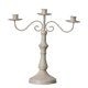 thumbnail image 3 of Candelabro con Brazos Candelabro de Metal Portavelas para Boda, Sala de Estar, Mesa de Comedor, Dormitorio, Decoración Del Hogar 3 brazos blanco, 3 of 9