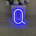 thumbnail image 4 of LED Neon Letter Lights, Light Up LED Letters Lights Light Up Marquee Letters Lights Letters Neon Signs Battery USB Blue, 4 of 8