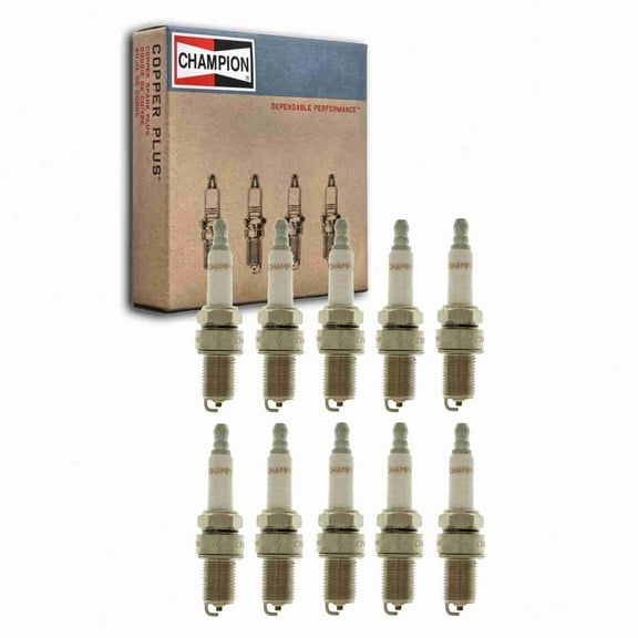10 pc Champion 794 Spark Plugs for C61YC R5672-9 Ignition Wire Secondary