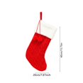 thumbnail image 6 of Christmas Stockings, Classic Xmas Stocking with Hanging Loop, Gift Bag for Fireplace Mantel, Tree and Family Holiday Decor, 6 of 6