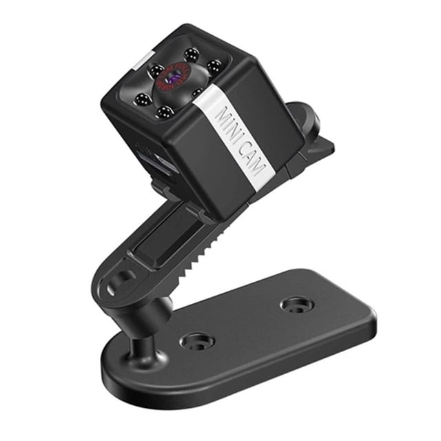 Mini Cámara De 1080P Y 12Mp, Cámara De Vídeo Full Hd, Detección De Movimiento De Audio De Visión Nocturna Para Bebé, Mascota, Oficina Al Aire Libre, Coche, Seguridad En El Hogar Monstrate AF000937-00