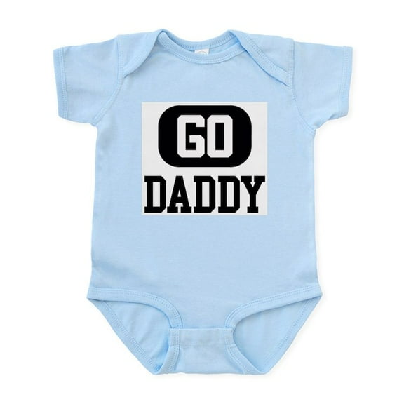 CafePress - Go DADDY Infant Bodysuit - Baby Light Bodysuit, Size Newborn - 24 Months