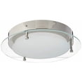 thumbnail image 2 of DESIGNERS FOUNTAIN LED1294-PN Edge Lit Flushmount, Polished Nickel, 2 of 3