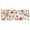 Pioneer Flower Floral-3, variant on Pioneer Flower Floral Print Pattern Kitchen Rug Mat,Kitchen Runner Rugs Non Skid Washable,Decorative Kitchen Floor Mats for Kitchen,Sink,Laundry,17"X47"