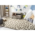 thumbnail image 3 of SAFAVIEH Kids Animal Lepoard Print Area Rug, Ivory/Grey, 5' x 8', 3 of 8