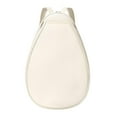 thumbnail image 4 of Bolsa de Tenis Deportiva para Hombres Y Mujeres, Funda para Raqueta, Elegante, Portátil, Resistente, Impermeable, Ideal para Tenis, Bádminton Y Pickle Beige Blanco S, 4 of 8