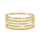 thumbnail image 1 of Set de Pulseras Jollone con Perlas de Agua Dulce y Baño de Oro 14K x5, 1 of 6