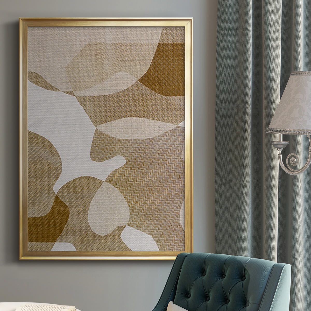 Texture Desert I Premium Framed Print, in Gold, Black, or Silver - Ready to Hang