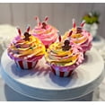 thumbnail image 5 of DEZICAKES Fake Cupcakes Candy Land Fake Cupcakes Faux Set of 3 Prop Decoration Dezicakes Fake Food- Fake Cake- Home Decoration, 5 of 7