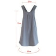 thumbnail image 5 of UPOUART Sleeveless Apron Cotton Stain Resistant Adults Kitchen Work 1Pcs, 5 of 5