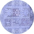 thumbnail image 1 of Ahgly Company Indoor Round Persian Blue Traditional Area Rugs, 8' Round, 1 of 4