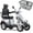 Silver, variant on Mosta 4 Wheel Mobility Scooters for Seniors, Adult Scooter with 800W Motor, Heavy Duty Electric Scooter with 500 lb Capacity, 25 Miles Long Range