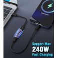 thumbnail image 3 of Adaptador USB C MoKo Hembra a Hembra 240W 40Gbps 8K Paquete de 2, 3 of 7
