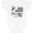 AA-White, variant on Inktastic Organ Donation awareness- butterfly green ribbon Boys or Girls Baby Bodysuit