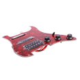 thumbnail image 2 of Electric Guitar Pickguard Pre Wired Single Double Coil Pickups 1 Volume 2 Tone Knobs Loaded Pickup Plate, 2 of 5