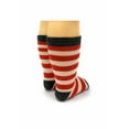 thumbnail image 3 of Warrior Alpaca Socks - Striped Toddler Alpaca Wool Socks with Non-Skid - Unisex, 3 of 5