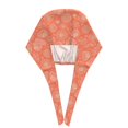 thumbnail image 3 of Kdxio Beautiful Corals Pattern Turban Hat for Women Men Comfortable Adjustable Cleaning Working Cap with Sweatband, 3 of 8
