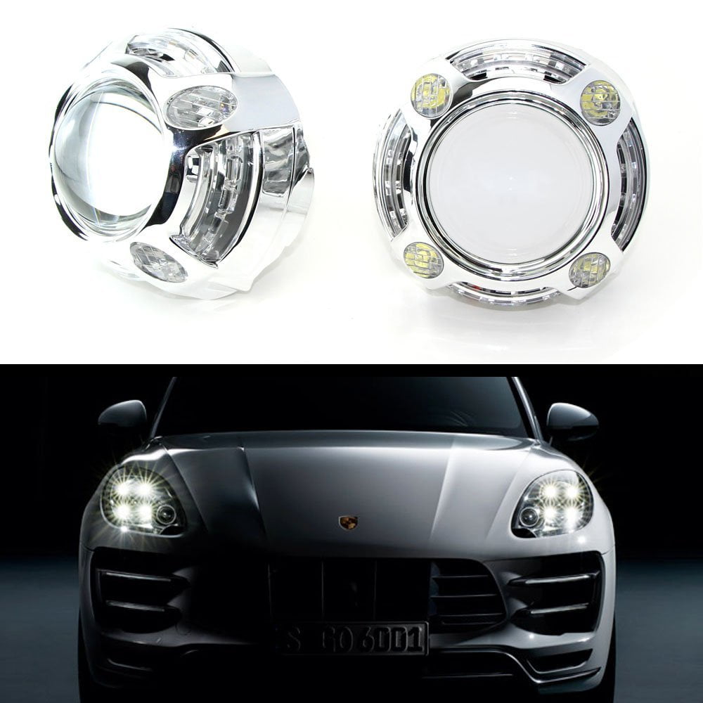 Buy iJDMTOY 2 3.0 H1 BiXenon HID Projector Lens w Porsche Cayenne