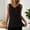 Black, variant on BRGZLK Tank Top For Women V Neck Ribbed Wide Shoulder Sleeveless Casual Breathable Comfortable Active Summer Daily Wear Layering