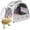 Grey, variant on Multicolor Clear Bubble Window Small Animal Travel Backpack Airline Approved Carrier for Hamster Guinea Pig Hedgehog Bearded Dragon Sugar Glider