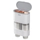 thumbnail image 2 of Dispensador de vasos desechables de doble tubo Dispensador de vasos montado en la pared Extractor automático desechable de papel y agua, 2 of 8