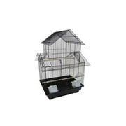 Pagoda Small Bird Cage in Black