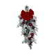 thumbnail image 5 of Corona Navideña Artificial Corona para Puerta Ornamento Colgante Guirnalda Decorativa Hecha de PP y Flockado Adecuada para Regalos Hogar, 5 of 9