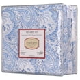 thumbnail image 4 of Mellanni 4-Piece Iconic Full Bedsheet Set - Microfiber, 16" Deep Pocket, Cooling, Wrinkle, Fade, Stain Resistant, Paisley Blue, 4 of 7