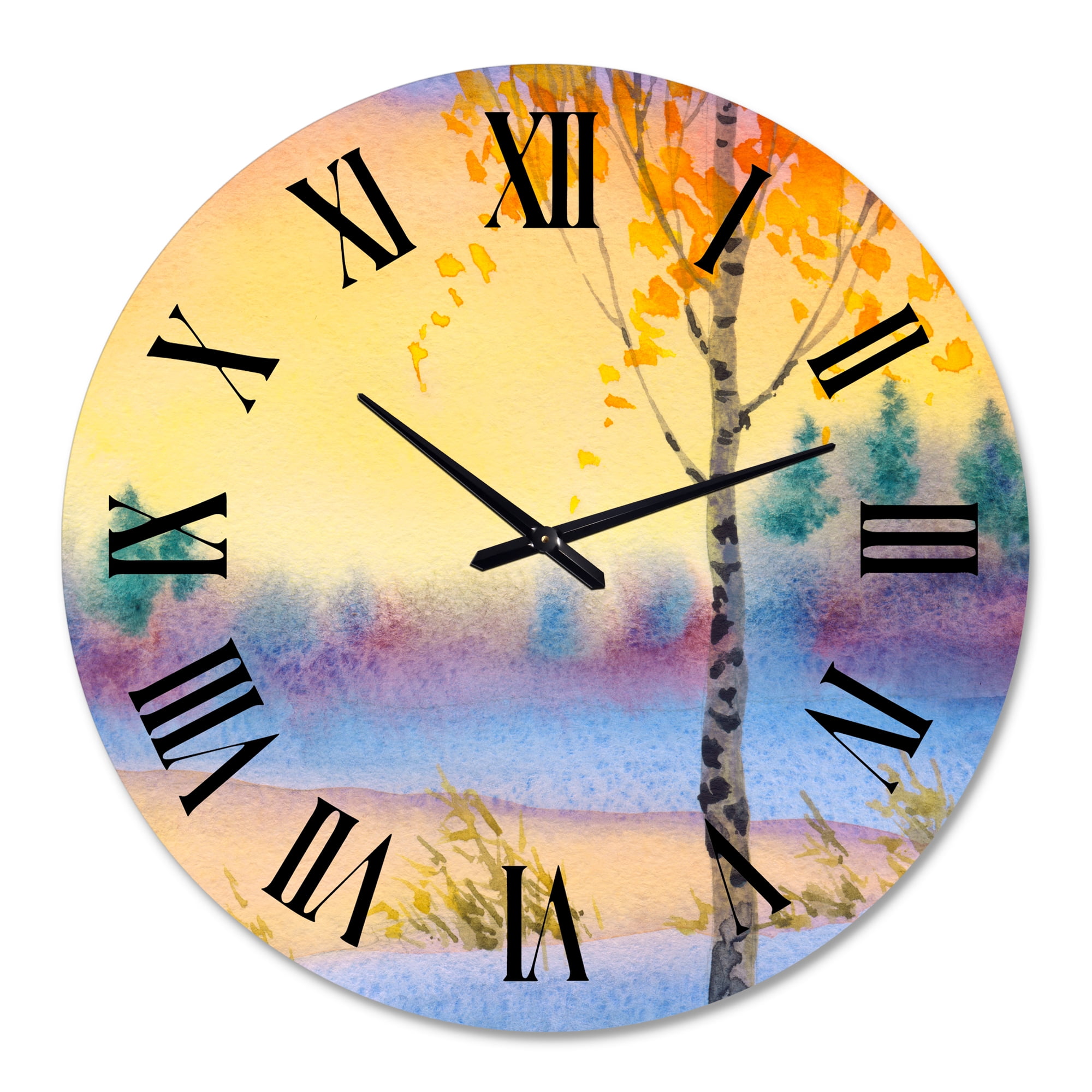 Designart 1 in Traditional Wall Clock