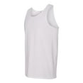 thumbnail image 2 of Heavy Cotton Tank Top, 2XL, White, 2 of 3