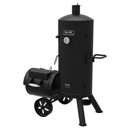 Dyna-Glo Signature Series Heavy-Duty Vertical Offset Charcoal Smoker & (Best Vertical Charcoal Smoker)