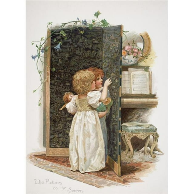Posterazzi DPI1859079 The Pictures On The Screen Poster Print, 12 x 16