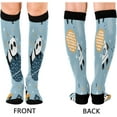 thumbnail image 2 of Coolnut 1 Pairs Slepping Pandas Compression Socks for Women Men Knee High Stocking for Running, Athletic, Medical Gift, 2 of 7