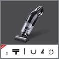 thumbnail image 4 of SuoKom Handheld Cordless Vacuum Cleaner Powerful Suction Power,For Cars/RVs/Trucks,HEPA Filtration And Easy Cle-ar Collection Bin,USB Charging Cable Included On Clearance, 4 of 8