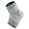 thumbnail image 2 of Naierhg 1Pc High-Elastic Ankle Wrap Ankle Brace Support with Fastener Tape Soft Breathable Adjustable Compression Ankle Sleeve, 2 of 8