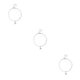 thumbnail image 2 of Qarigey Tobillera de cadena Linda aleación universal Estrella de mar Estilo simple Accesorio de moda geométrica de tobillo para niñas Type1 NO1, 2 of 6