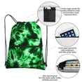 thumbnail image 3 of Naloa Green Tie Dye Drawstring Backpack String Bag Cinch Water Resistant for Gym Shopping Sport Yoga, 3 of 6