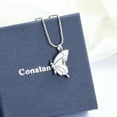 thumbnail image 4 of Personalize Right Butterfly Cremation Jewelry for Ashes Holder Urn Necklace Lockets for Human Ashes Pendent for Ashes and Chain, 4 of 7