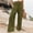 *Army Green, variant on Women High Waisted Cotton Linen Pants,Wide Leg Pants with Pockets ,Comfy Casual Trousers Light Blue,Womens Plus S