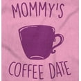 thumbnail image 2 of Mommy's Coffee Date Mothers Day Romper Boys or Girls Infant Baby Brisco Brands 12M, 2 of 7