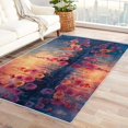 thumbnail image 1 of Floral Rugs for Living Room Bedroom - Flowers Rug 4x5 - Plant Carpet for Home Decor - Washable Non Slip Patterned Indoor Large Area Rug - Soft & Low Pile (ZL&788), 1 of 7