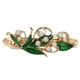 thumbnail image 1 of Horquilla para mujer, horquilla verde con perlas sintéticas para mujer, accesorios para el cabello, respuesta rápida, 1 of 9