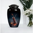 thumbnail image 7 of 10-Inch Glowing Violin Cremation Urn for Human Ashes – Large Funeral Ash Container for Women & Men – Musical Tribute Urn for Adult Male or Female (10 Inch 1 Pc), 7 of 7