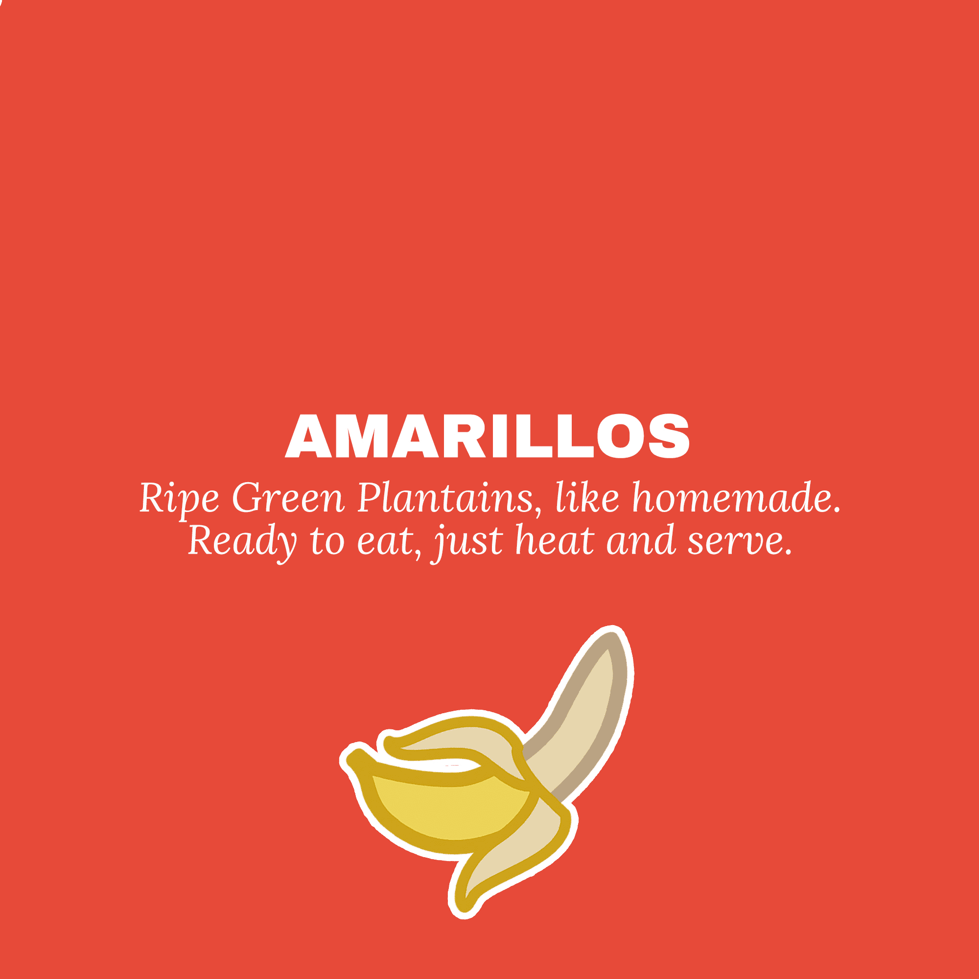 Campoverde Amarillos Fried Ripe Plantains, 12 oz (Frozen)